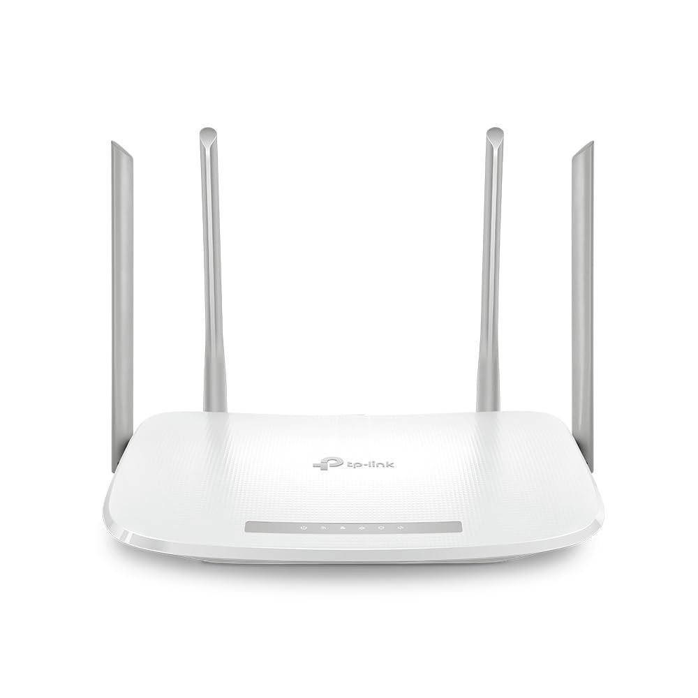 ROUTER AC1200 DUAL BAND EC220-G5 GIGABIT WI-FI Fiber Router | Up to 1.2Gbps Wi-Fi Speed, 300Mbps 2.4GHz, 867Mbps 5GHz | Dual Band Gigabit | EasyMesh | Easy Setup
