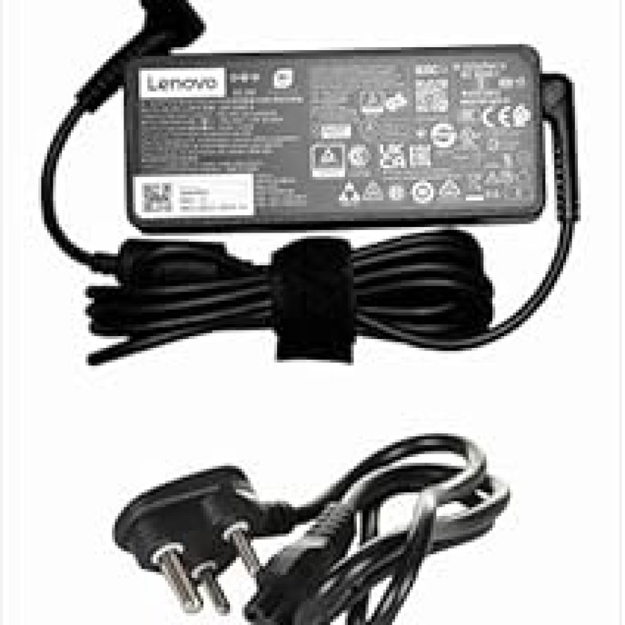 Len-OVO 65W Orignal Adapter Charger for Lenovo PA-1650-74 PN: GX21J75537 65W Round Tip/Pin AC (with Power Cable), Black
