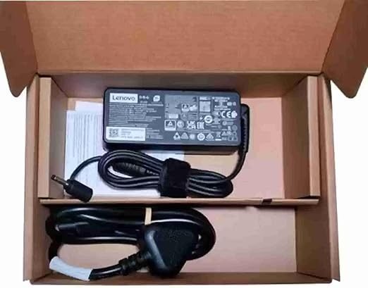 Len-OVO 65W Orignal Adapter Charger for Lenovo PA-1650-74 PN: GX21J75537 65W Round Tip/Pin AC (with Power Cable), Black