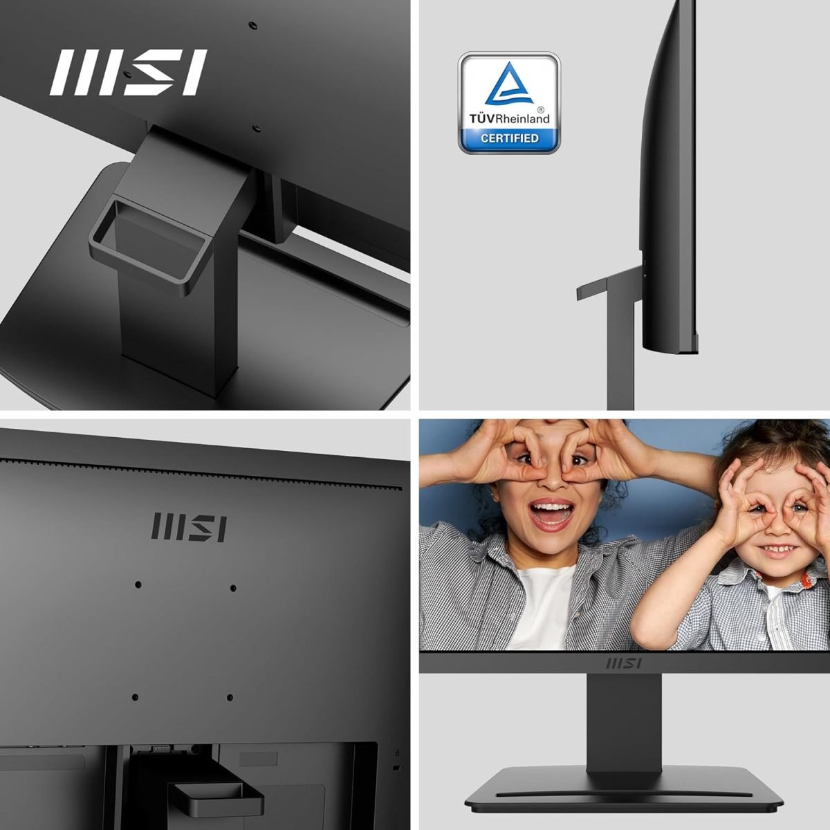 MSI PRO MP223 E2 21.45-Inch Full HD Office Monitor - 1920 x 1080 Resolution, 100Hz, Eye-Friendly Screen, Tilt-Adjustable - HDMI 1.4b, DisplayPort 1.2a