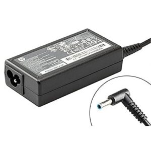 Maxelon Power Cable & HP Blue Pin Original Laptop Charger 19.5V 3.33A 65W Adapter- Black