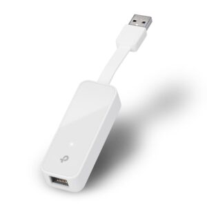 TP-Link UE300 USB 3.0 to RJ45 Gigabit Ethernet Network Adapter | for Ultrabook, Chromebook, Laptop, Desktop | Plug & Play | Foldable and Portable Design | Up to 1000 Mbps High-Speed Data Transfer